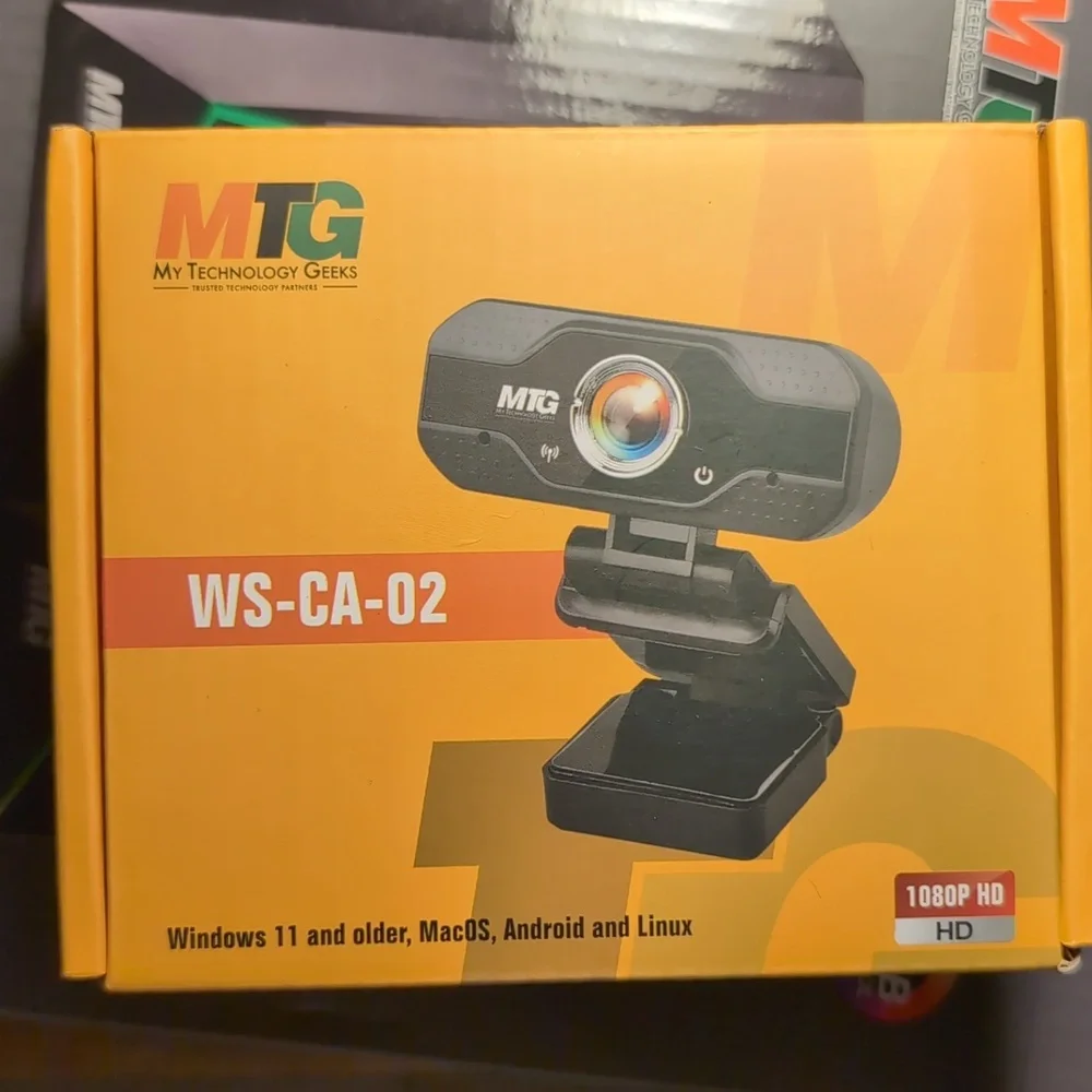 1080hd webcam new in box MTG